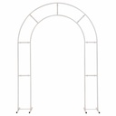White Metal Frame Arch – 2mt x 1.5mt
