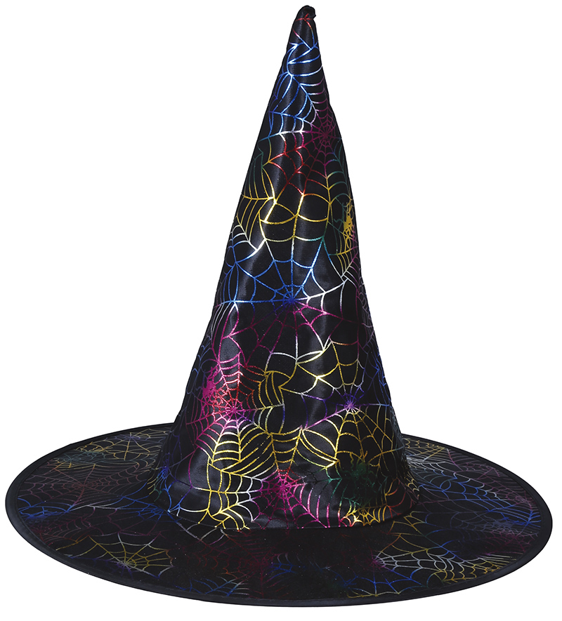 Witch Hat With Spiderweb – Child One Size