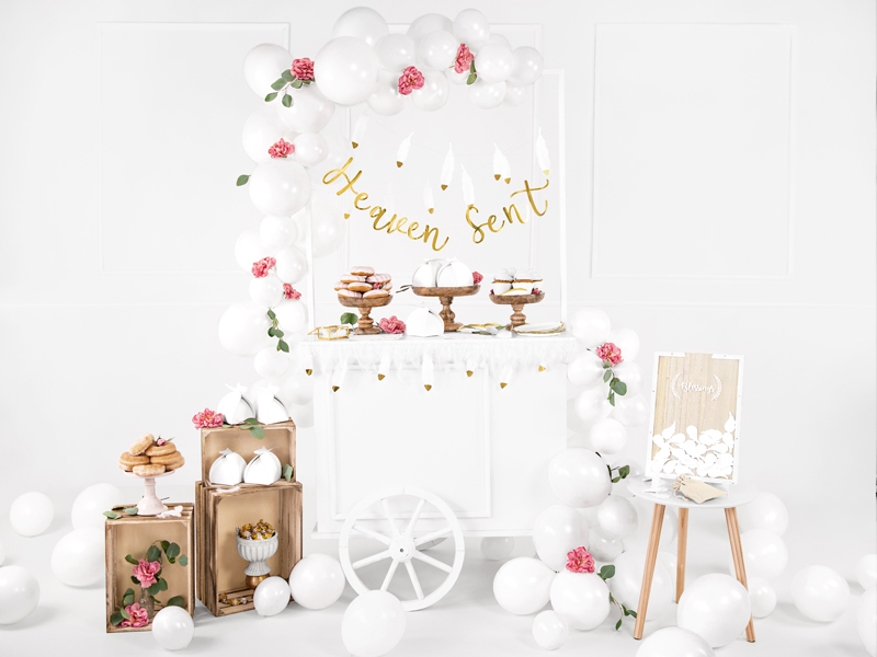 Wooden Guest Book – Blessings, 27.5×39.5cm