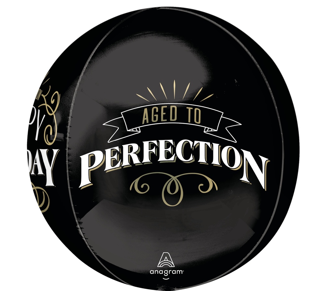 Better With Age Orbz Foil Balloon – 38 x 40cm