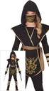 Combat Ninja Girl Costume – Age 5 to 6 Years