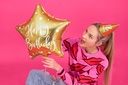 Foil Balloon Happy Birthday, 40cm, Gold