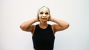 Old Lady Latex Mask (Ghoulish) - Adult One Size - Video