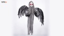 Halloween Hanging Winged Terror Doll With Light Sound & Movement 95cm - Video