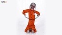 Halloween Zombie Prisoner With Light Sound & Movement 105cm - Video