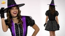 Starry Witch Costume - Adult Size Small (36-38) - Video