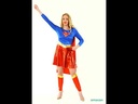 Licensed DC Classic Supergirl - Adult Size XL - Video