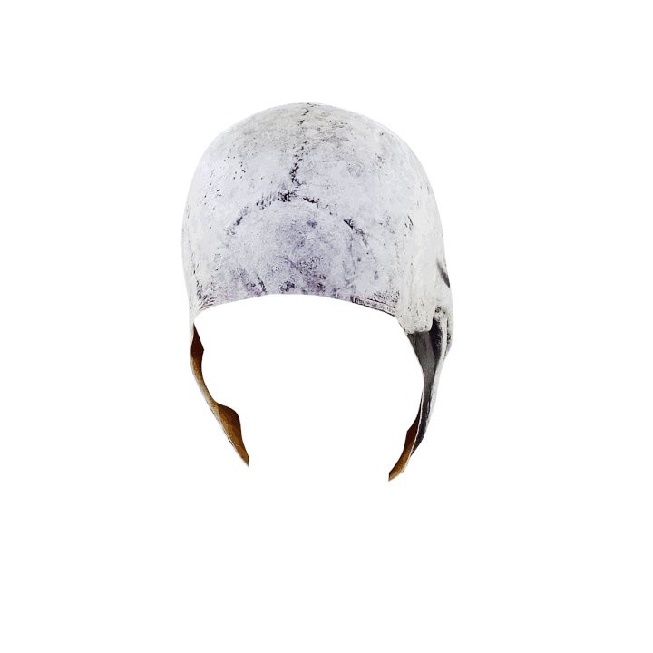 White Skull Latex Mask (Ghoulish) - Adult One Size - Extra Image