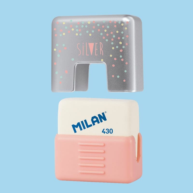 Eraser School 430 Silver