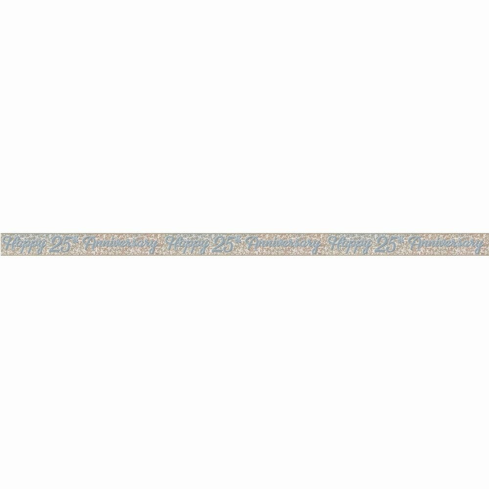 25th Silver Anniversary Prism Banner – 12 ft