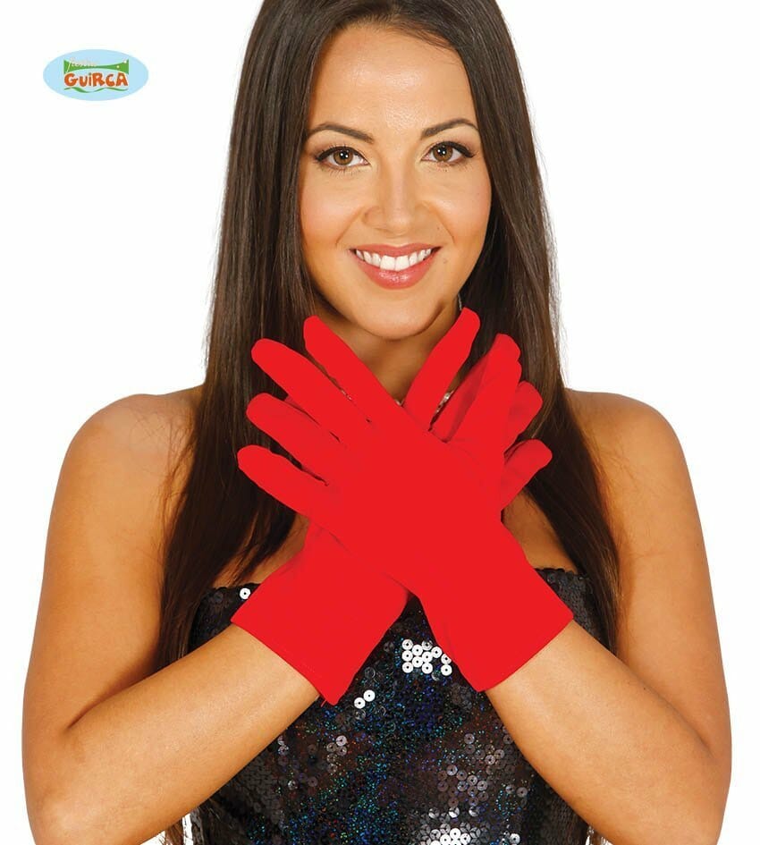 Adult’s Red Gloves 25cm (Pair)