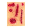 Assorted PVC scars with adhesive