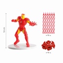 Avengers Iron Man Cake Topper Decorating Kit (225265)