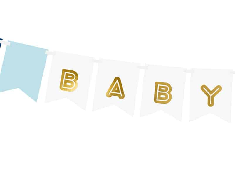 Baby Boy Banner – 15cm x 160cm