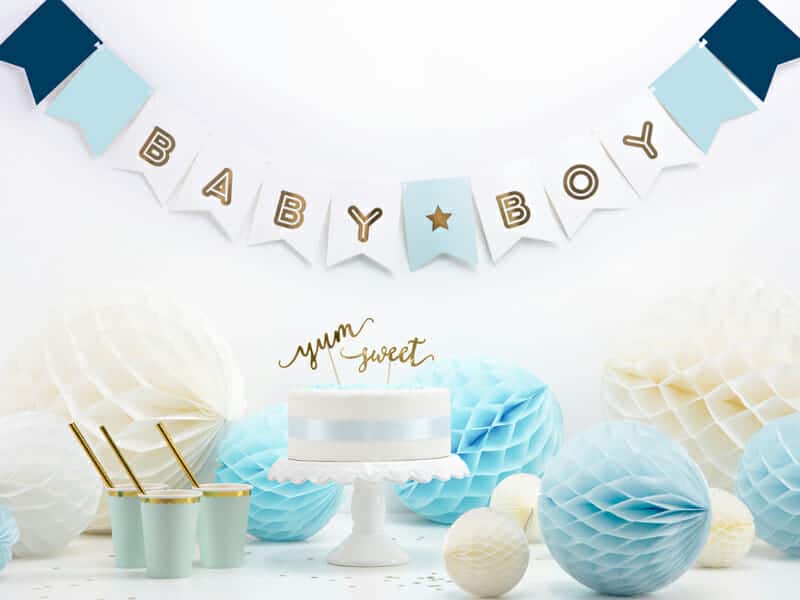 Baby Boy Banner – 15cm x 160cm