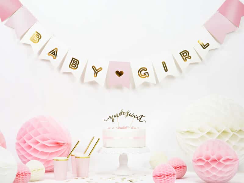 Baby Girl Banner – 15cm x 175cm