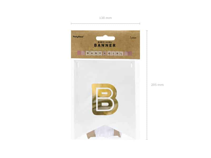 Baby Girl Banner – 15cm x 175cm