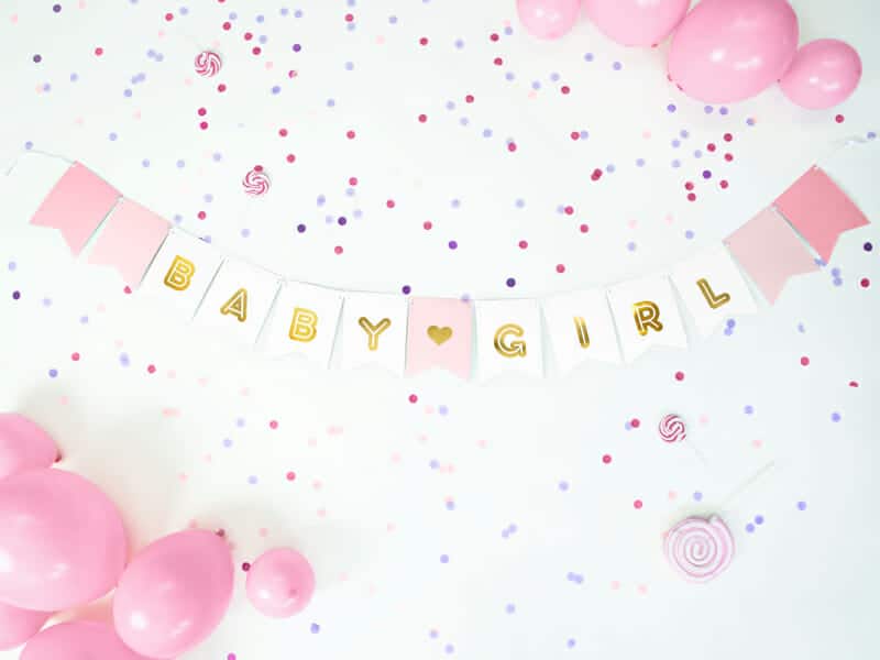 Baby Girl Banner – 15cm x 175cm