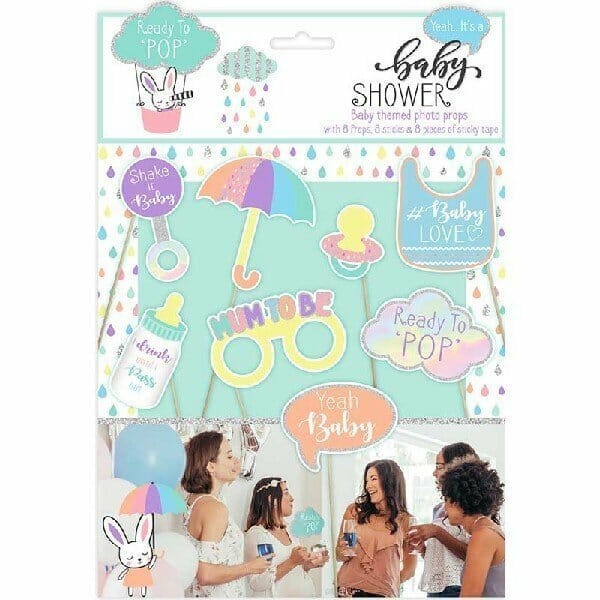 Baby Shower Photo Props – 8pk