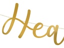 Banner Heaven Sent, Gold, 14.5x85cm