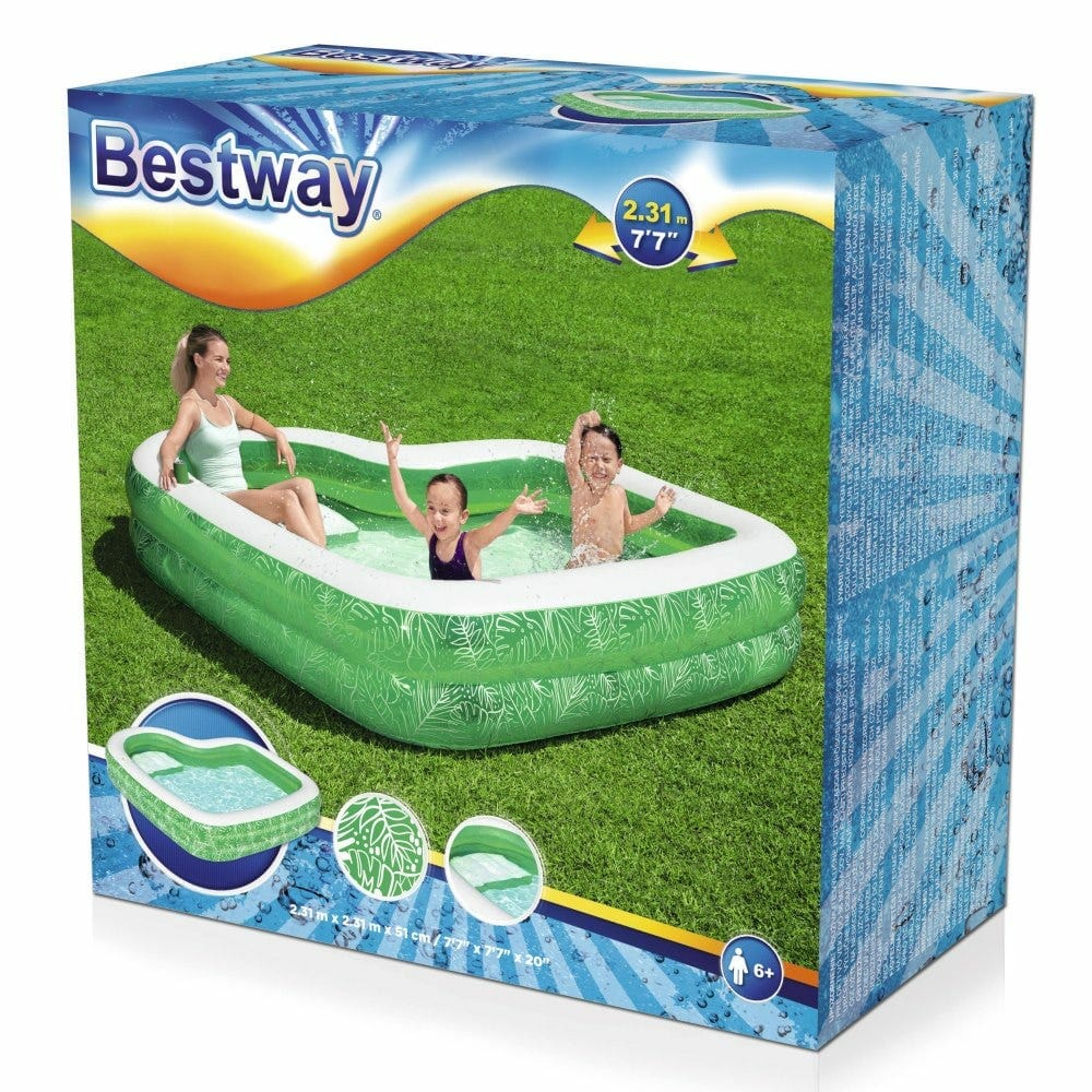 Bestway Family Pool Tropical Paradise 231x231x51cm (Online Only)