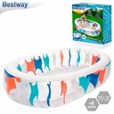 Bestway Inflatable Elliptic Family Pool 234x152x51cm (Online Only)