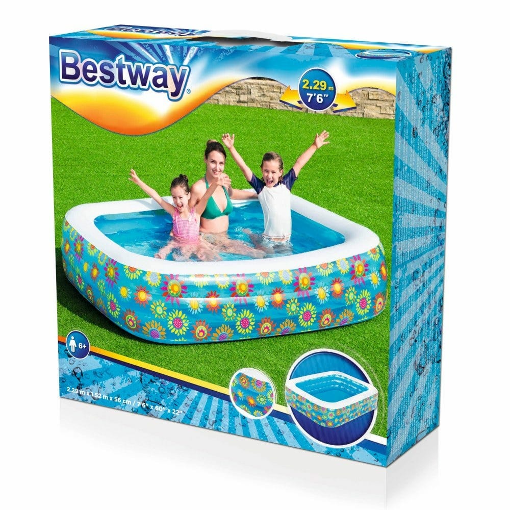 Bestway Inflatable Family Play Pool 229x152x56cm (Online Only)