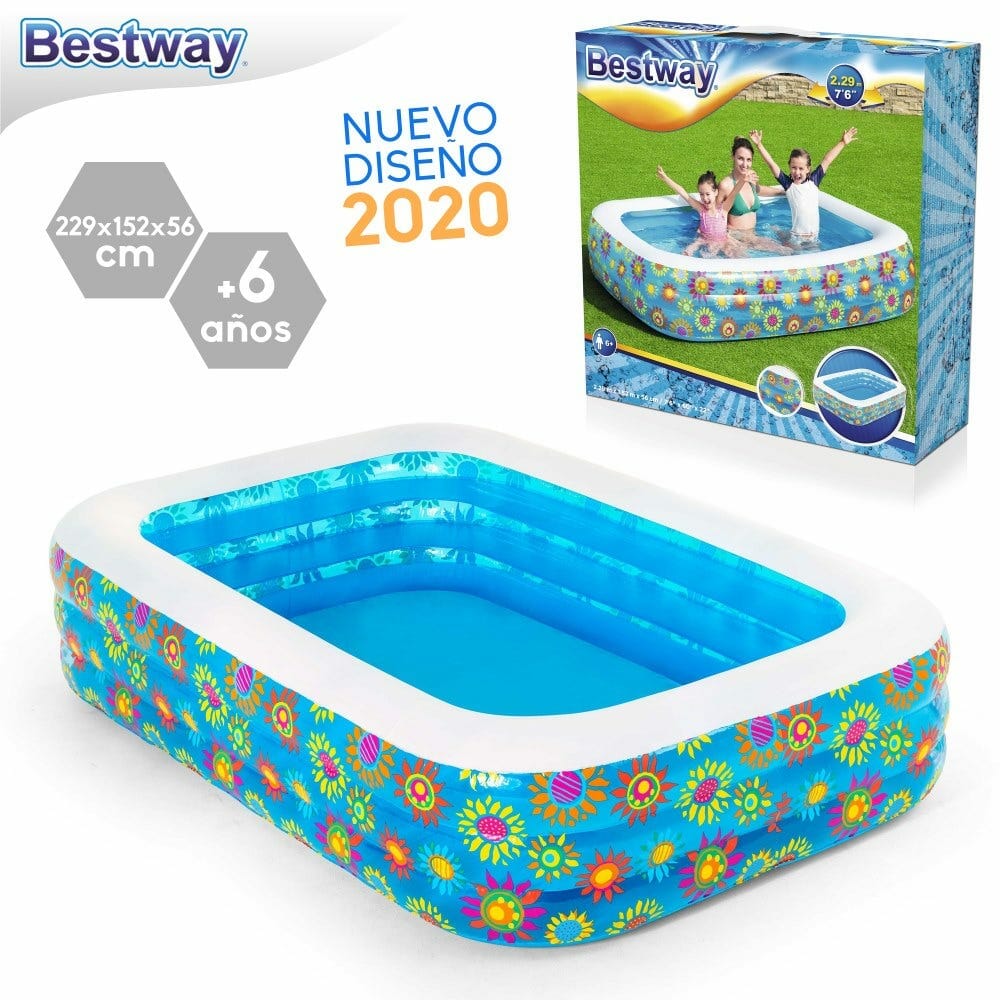 Bestway Inflatable Family Play Pool 229x152x56cm (Online Only)