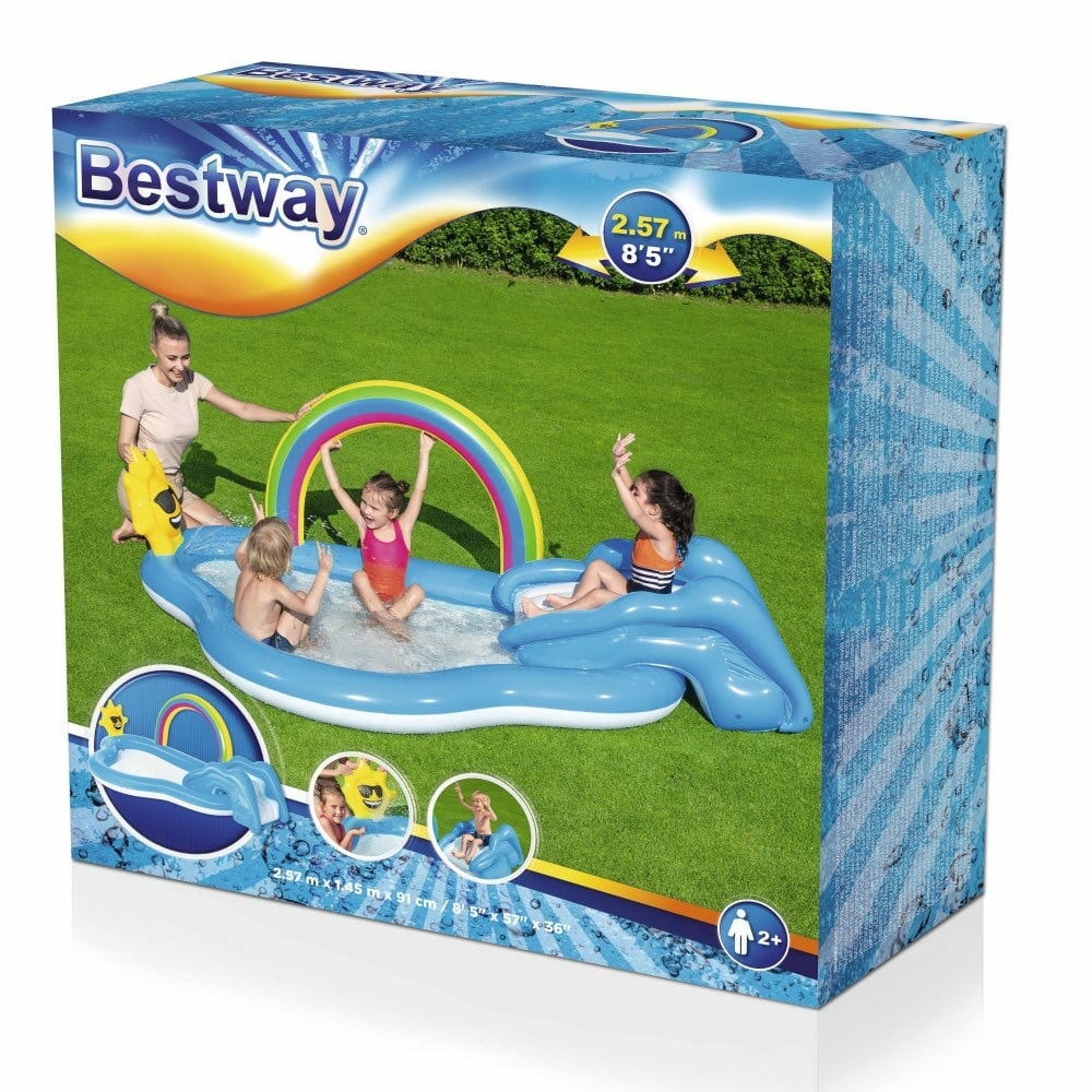Bestway Rainbow N Shine Pool & Play Centre 257x145x91cm (Online Only)