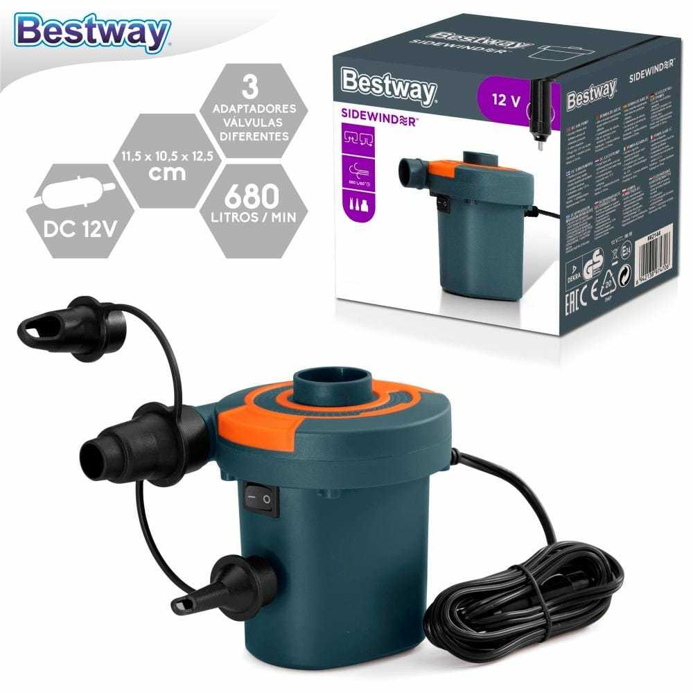 Bestway Sidewinder Electric Air Pump 12V (Online Only)