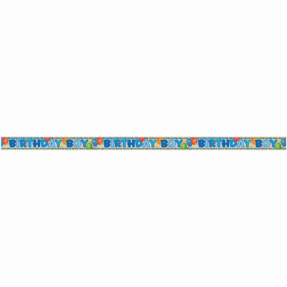 Birthday Boy Prism Banner – 12 ft