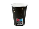 Black & Gold Cups, 260ml (1pkt / 6pc)