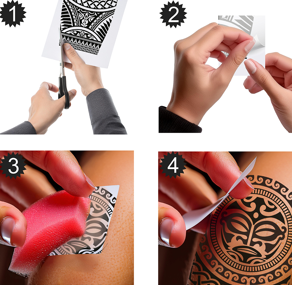 Black Flower Tattoos (15849)