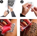 Black Flower Tattoos (15849)