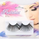 Black Long Eyelashes with Glue