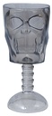 Black Skull Glass – 18cm
