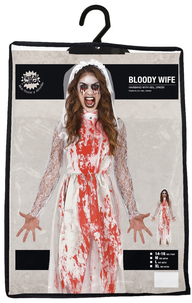 Bloody Bride Teen Costume – Age 14 to 16 Years