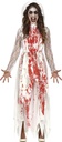Bloody Bride Woman Costume – Adult Size Large