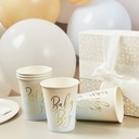 Blue Baby Boy Paper Cups 8pk