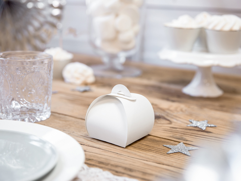 Boxes White 6x6x5.5cm (1pkt / 10pc)