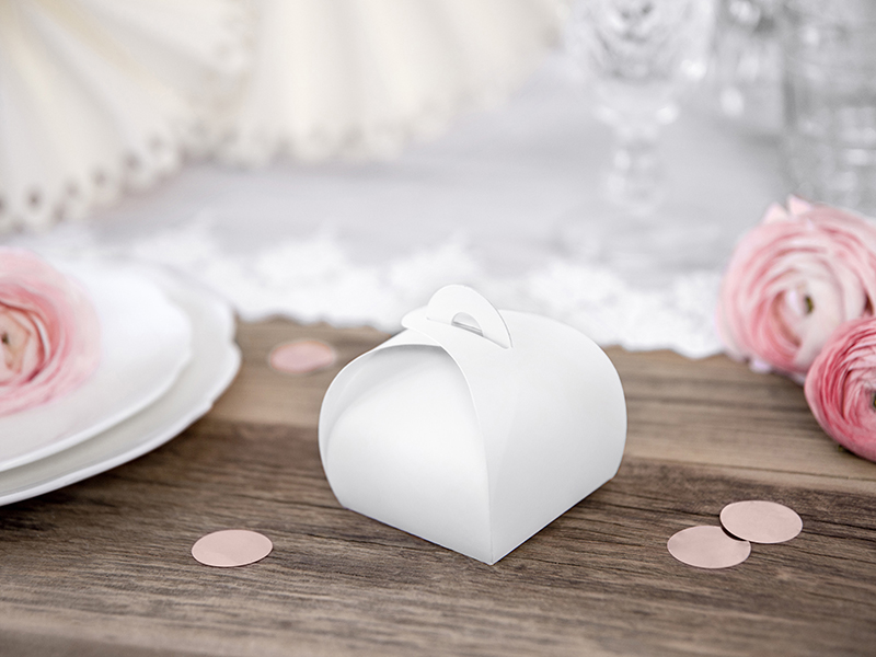 Boxes White 6x6x5.5cm (1pkt / 10pc)