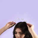 Bride Squad Metal Bride To Be Headband