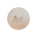 Bride To Be Paper Plates 8 pcs