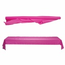 Bright Pink Plastic Tablecover Banqueting Roll – 30mt