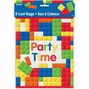 Building Blocks Birthday Loot Bags – 8pk