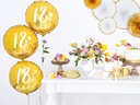 Cake Topper Numbers, Gold, 25.5-26.5cm (1pkt / 11pc)