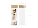 Cake Topper Numbers, Gold, 25.5-26.5cm (1pkt / 11pc)
