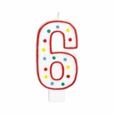 Candle Number 6 Giant Size – 13.3cm
