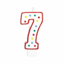 Candle Number 7 Giant Size – 13.3cm