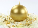 Candle Sphere Metallic Gold 8cm – 1pc